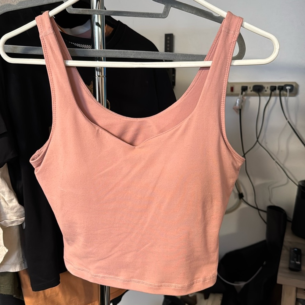 Baby pink crop top, bralette